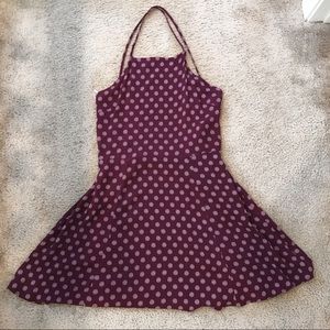 New LA Hearts Dress in Color Wine